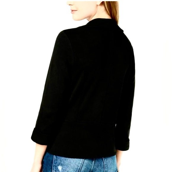 Maison Jules Black Cuffed Blazer - Picture 2 of 3